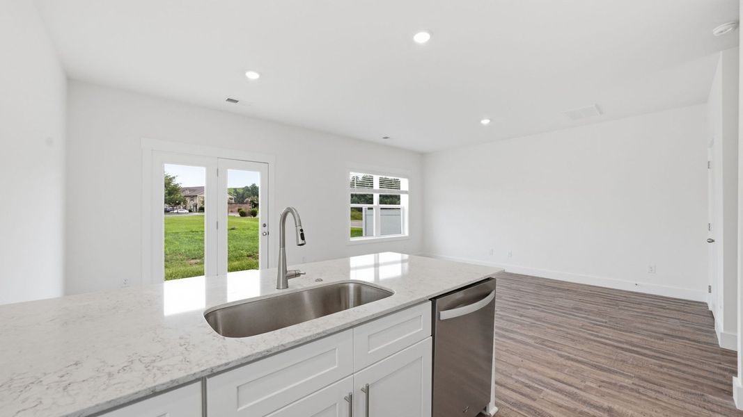 Furnished interior view inside a new home in The Arbor Townhomes, Kingsport (Image 6).