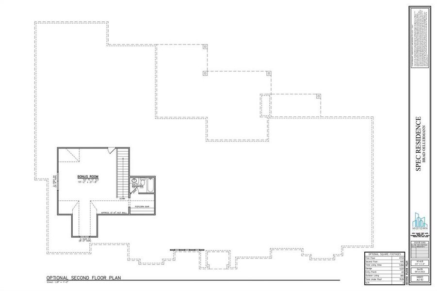 2D floor plan layout of this home in , Copper Canyon, TX (Image 3).