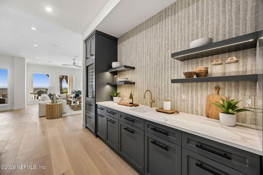 Furnished interior view inside a new home in , Fernandina Beach (Image 28).