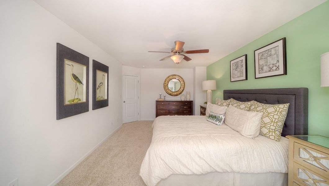 Furnished interior view inside a new home in The Townes at Stonecrest, Hendersonville (Image 19).