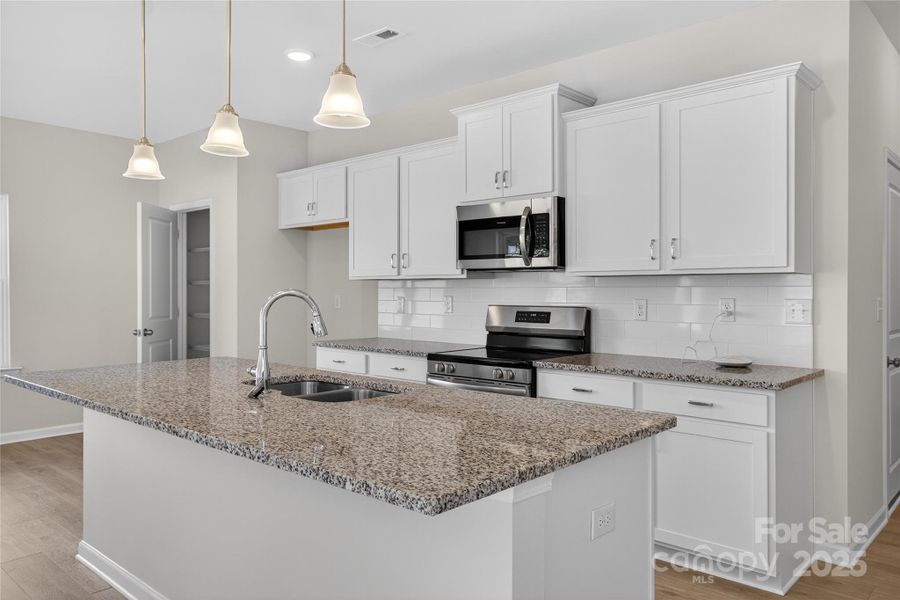 Furnished interior view inside a new home in Catawba Trace, Catawba (Image 9). Furnished interior view inside a new home in Catawba Trace, Catawba (Image 9).
