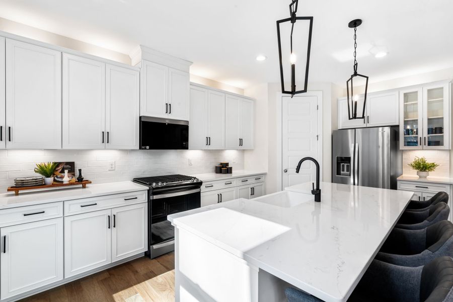 Representative furnished interior of a home built from the Eldorado by Mattamy Homes in Madison Park, Lillington (Image 9).