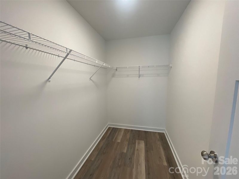 primary walk-in closet