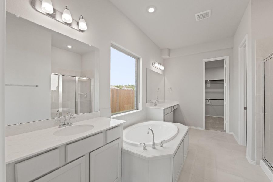 Furnished interior view inside a new home in The Trails, New Caney (Image 20). Furnished interior view inside a new home in The Trails, New Caney (Image 20).