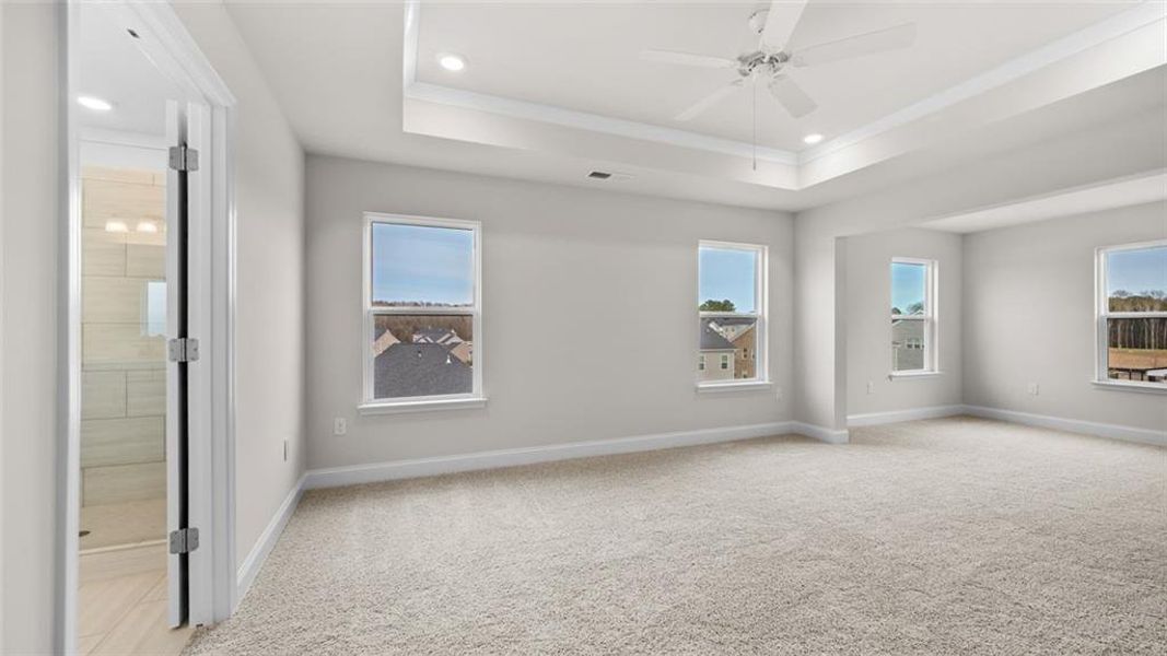 Spacious, unfurnished interior of a new home in Westland, Bogart (Image 21).