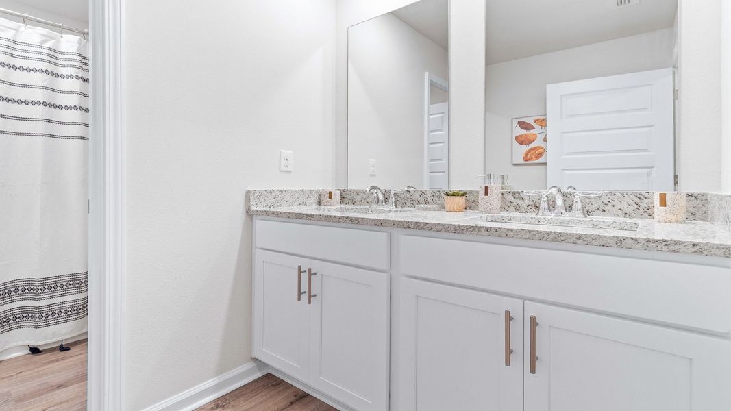 Furnished interior view inside a new home in Pine Dove Estates, Tallahassee (Image 32).