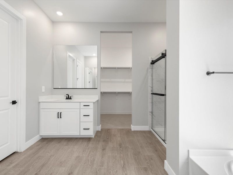 Furnished interior view inside a new home in Paloma Creek - Signature Series, Surprise (Image 6).