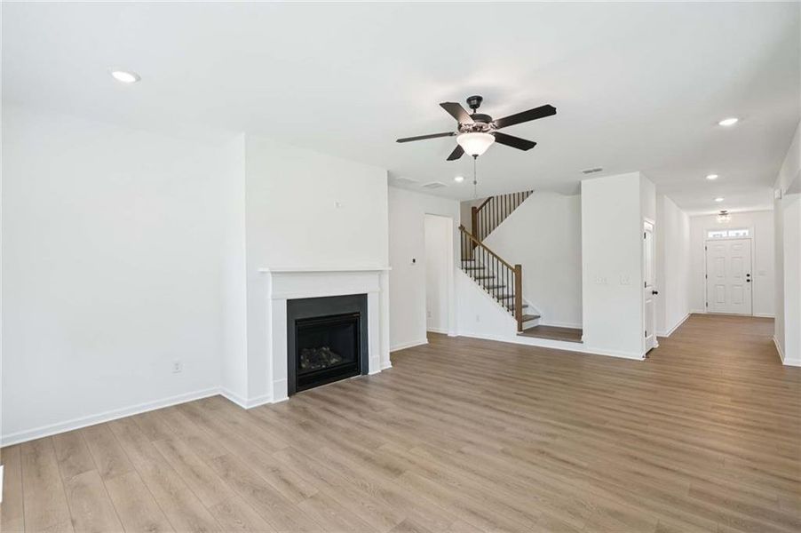 Spacious, unfurnished interior of a new home in The Estates at Casteel, Bethlehem (Image 24).