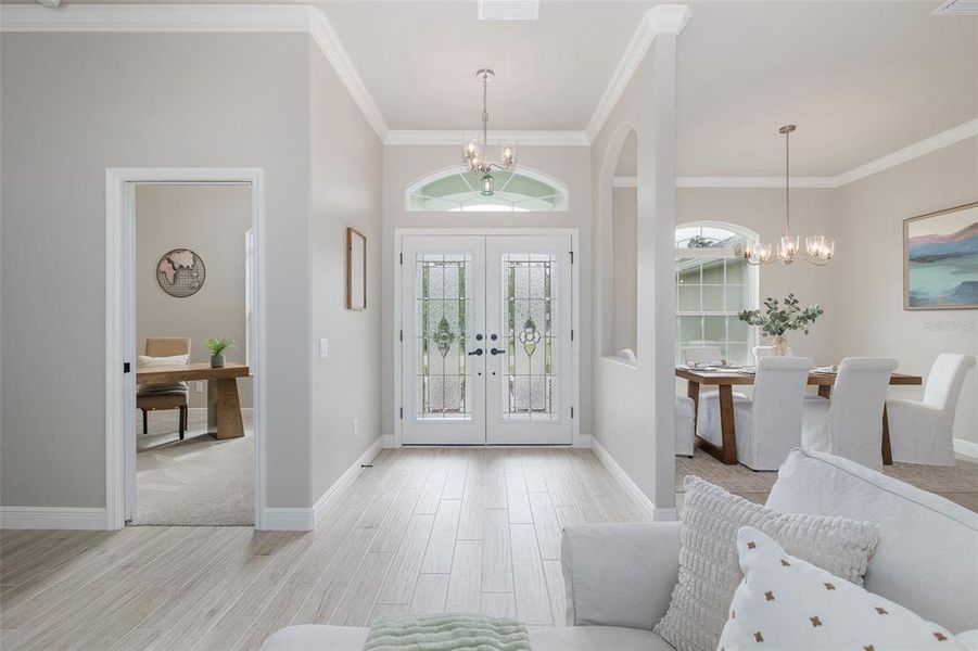 Furnished interior view inside a new home in , Homosassa (Image 43).