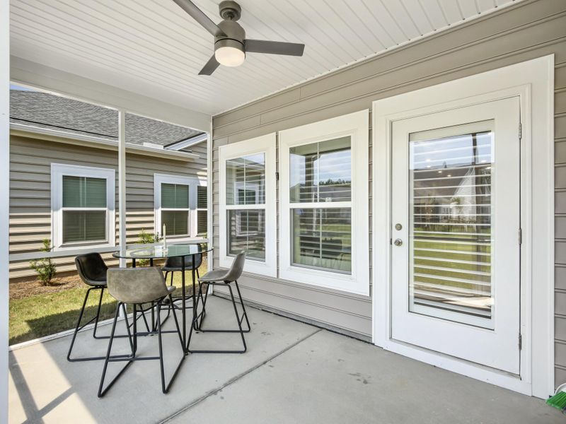 Exterior details and patio area of a home in , Summerville (Image 21).