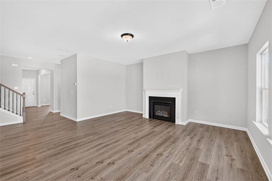 Spacious, unfurnished interior of a new home in The Stiles, Cartersville (Image 28).