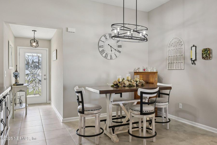 Furnished interior view inside a new home in Creekside Manor, Jacksonville (Image 14). Furnished interior view inside a new home in Creekside Manor, Jacksonville (Image 14).
