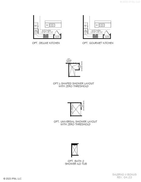 2D floor plan layout for the Salerno by Epcon Communities in The Grove at Haven Hill, Lenoir City, TN (Image 31). 2D floor plan layout for the Salerno by Epcon Communities in The Grove at Haven Hill, Lenoir City, TN (Image 31).