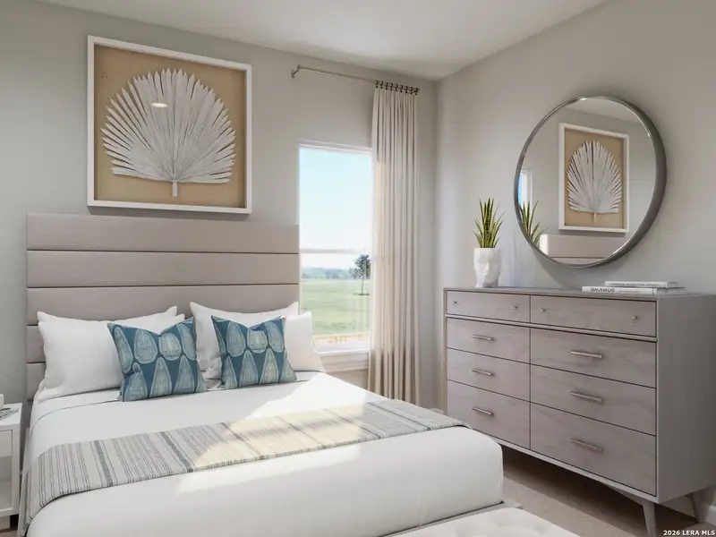 Furnished interior view inside a new home in Melissa Ranch, San Antonio (Image 11).