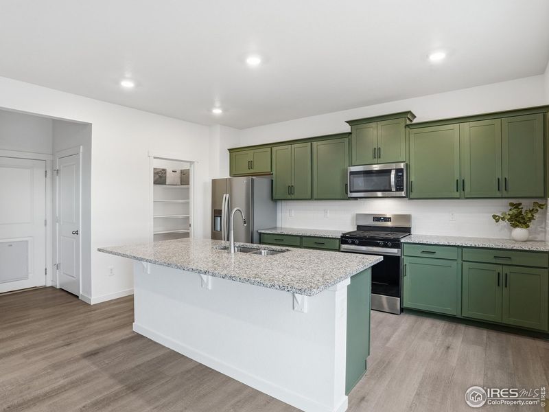Furnished interior view inside a new home in , Severance (Image 12).