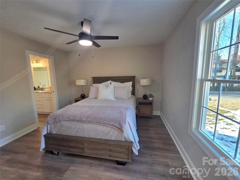 Furnished interior view inside a new home in , Hickory (Image 12).
