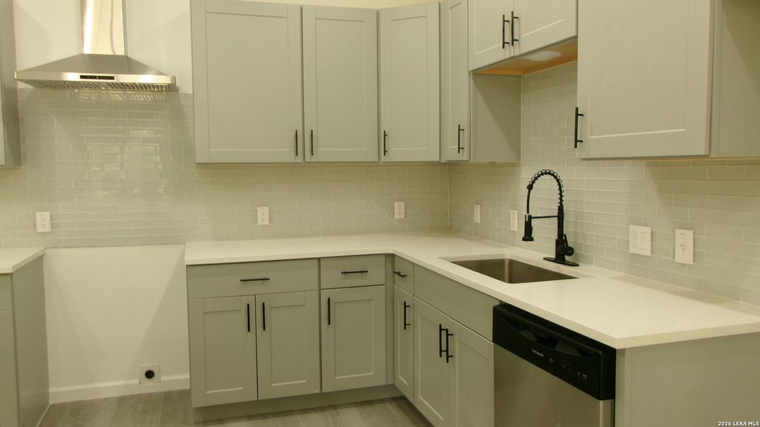 Furnished interior view inside a new home in , Fischer (Image 4).
