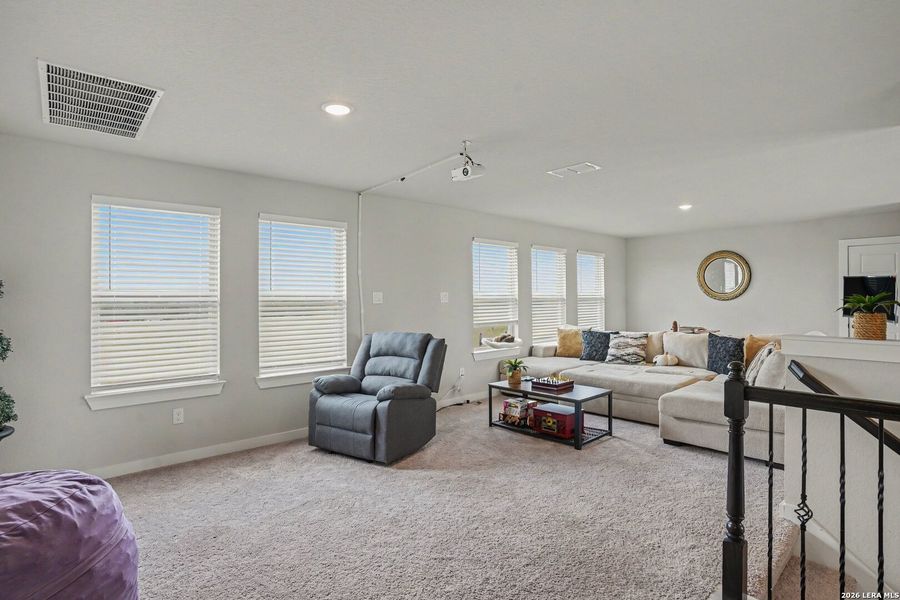 Furnished interior view inside a new home in , San Antonio (Image 15). Furnished interior view inside a new home in , San Antonio (Image 15).