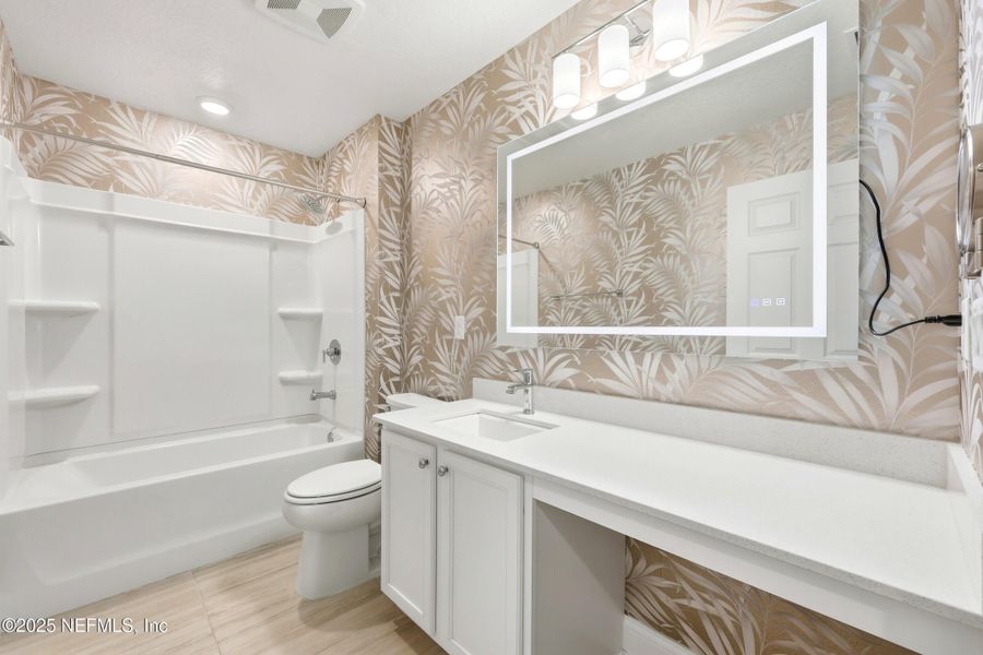 Furnished interior view inside a new home in , St. Augustine (Image 12).