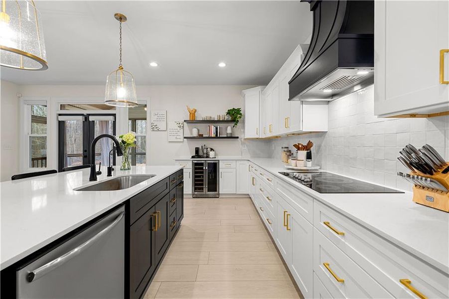 Furnished interior view inside a new home in , Winston (Image 43).