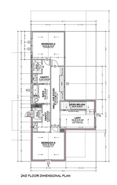 2D floor plan layout of this home in , Aledo, TX (Image 3).