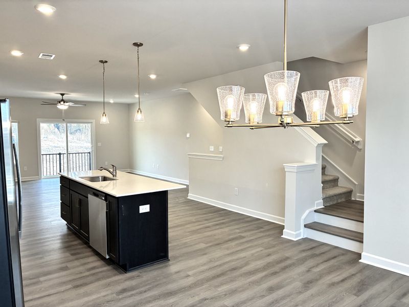 Furnished interior view inside a new home in Holly View, Greenville (Image 9).