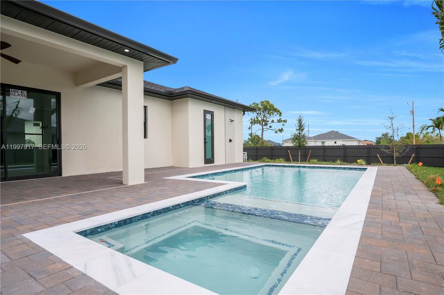 Exterior details and patio area of a home in , Cape Coral (Image 20). Exterior details and patio area of a home in , Cape Coral (Image 20).