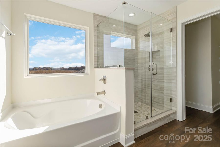 Furnished interior view inside a new home in , Monroe (Image 13).