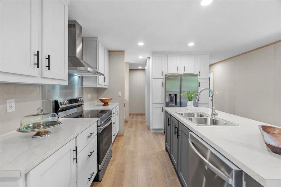 Furnished interior view inside a new home in , Granbury (Image 13). Furnished interior view inside a new home in , Granbury (Image 13).