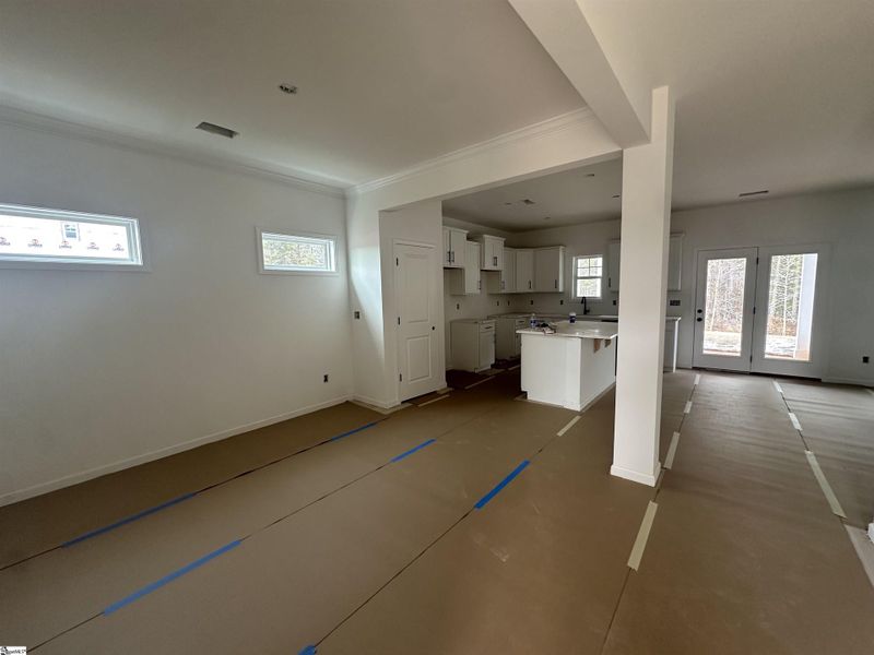 In-progress construction of a new home in Shiloh Trail, Wellford, SC (Image 5).