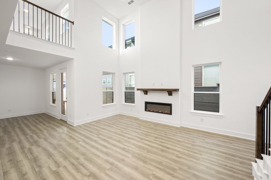 Spacious, unfurnished interior of a new home in Treeline, Justin (Image 18). Spacious, unfurnished interior of a new home in Treeline, Justin (Image 18).