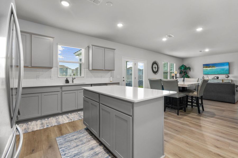 Furnished interior view inside a new home in Bradford Pointe, Summerville (Image 7).
