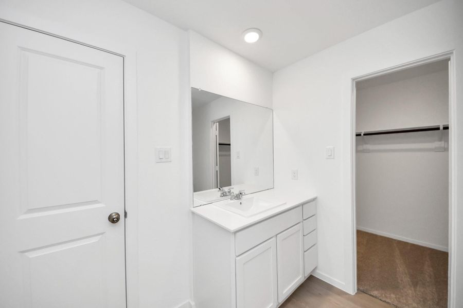 Furnished interior view inside a new home in Anniston, Katy (Image 10). Furnished interior view inside a new home in Anniston, Katy (Image 10).