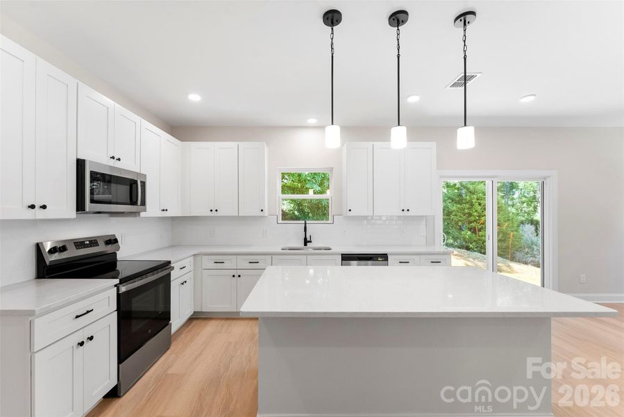 Furnished interior view inside a new home in , Kannapolis (Image 12).