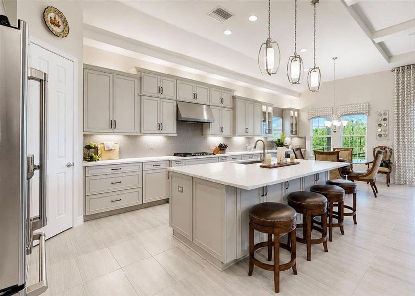 Furnished interior view inside a new home in , Apollo Beach (Image 15).