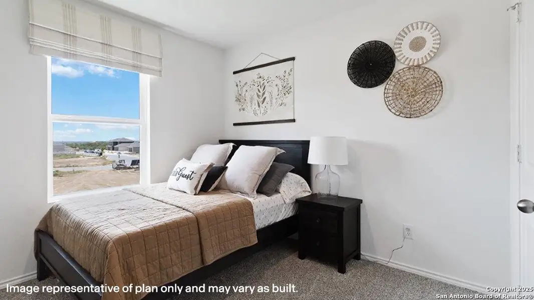 Furnished interior view inside a new home in Riverstone at Westpointe, San Antonio (Image 24).
