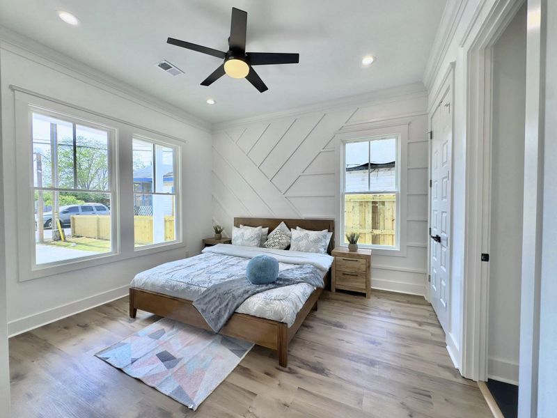 Furnished interior view inside a new home in , North Charleston (Image 15).
