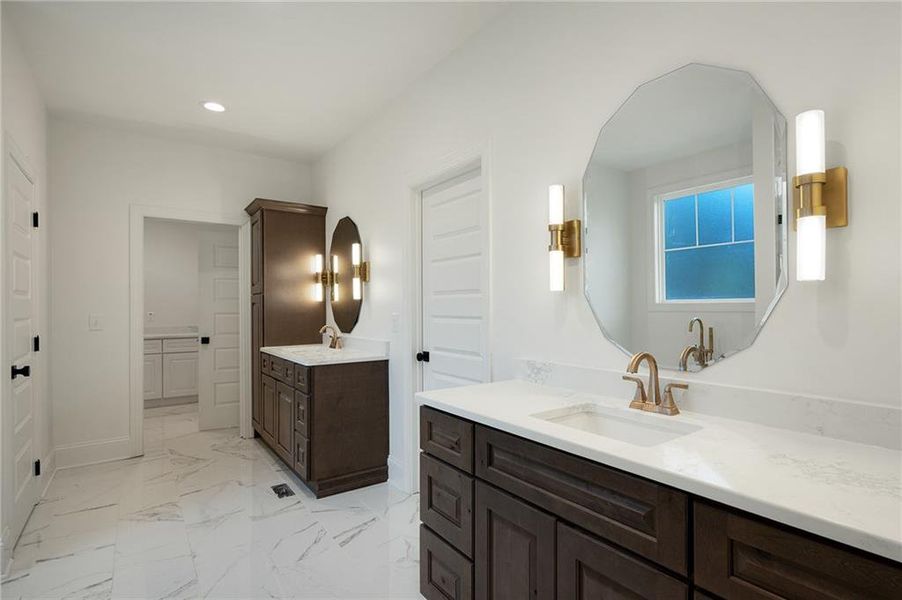 Furnished interior view inside a new home in , Calhoun (Image 10).