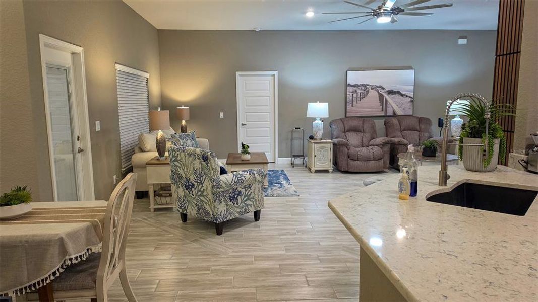 Furnished interior view inside a new home in , Homosassa (Image 20).