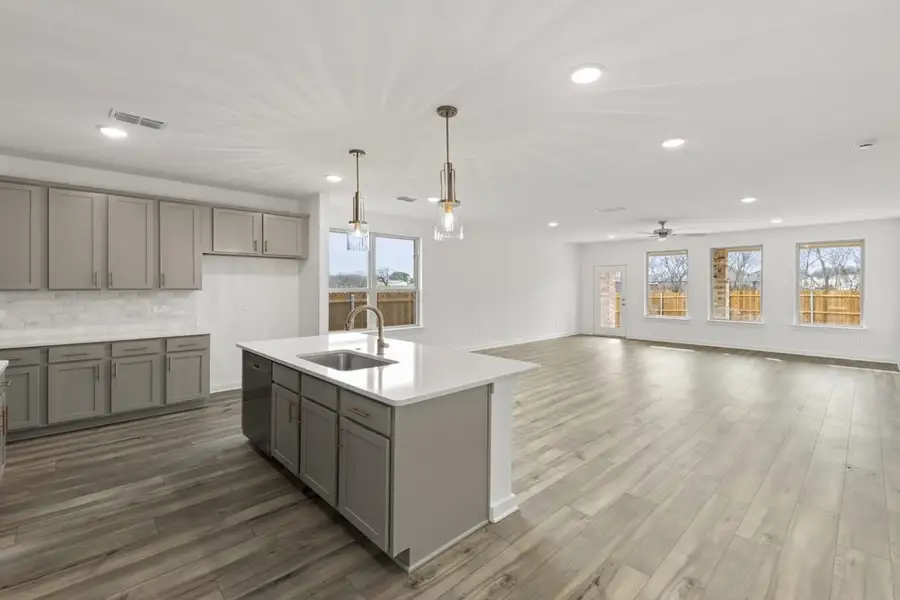 Representative furnished interior of a home built from the Olive III Katy Lakes 50s by Brohn Homes in Katy Lakes, Katy (Image 7).