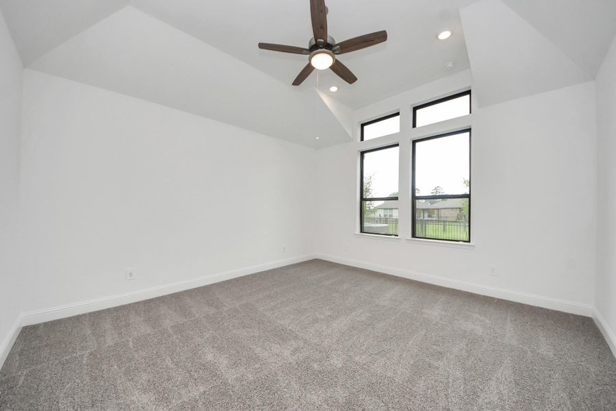 Spacious, unfurnished interior of a new home in Gatherings® at Chambers Creek: Duets Collection, Willis (Image 26). Spacious, unfurnished interior of a new home in Gatherings® at Chambers Creek: Duets Collection, Willis (Image 26).