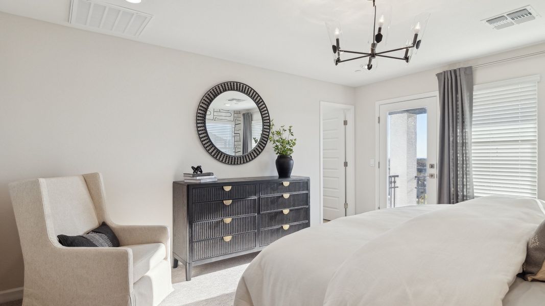 Furnished interior view inside a new home in The Buttes at Mystic, Peoria (Image 19).