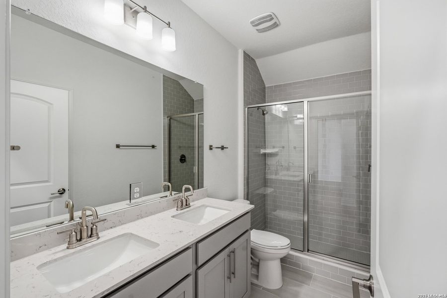Furnished interior view inside a new home in Davis Ranch, San Antonio (Image 16).