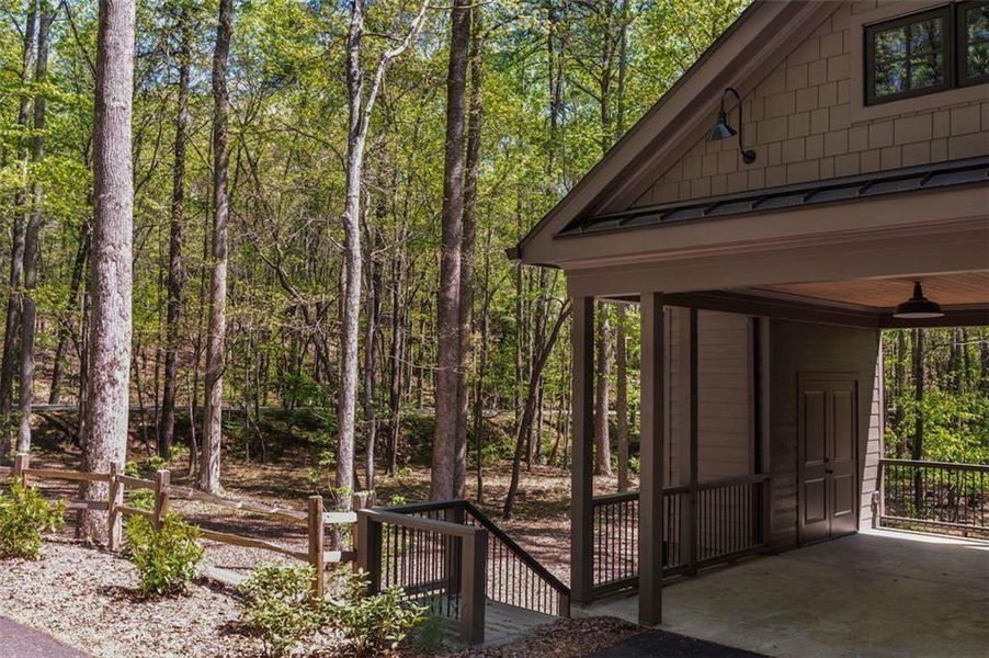 Exterior details and patio area of a home in , Jasper (Image 17).