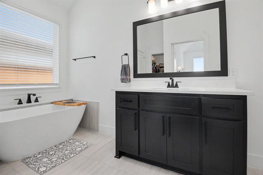 Furnished interior view inside a new home in , Forney (Image 9).