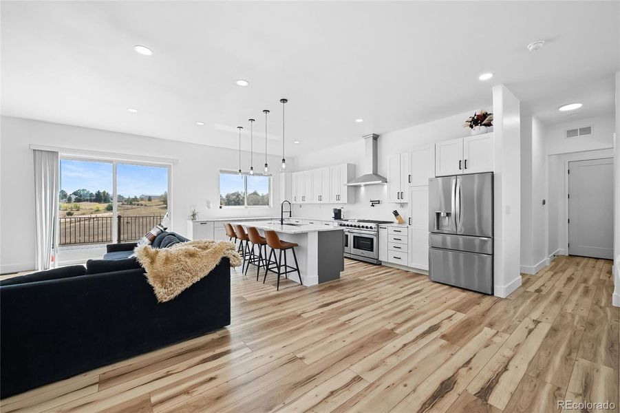 Furnished interior view inside a new home in , Parker (Image 35).