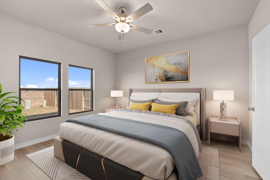 Furnished interior view inside a new home in Cypress Green, Hockley (Image 12).