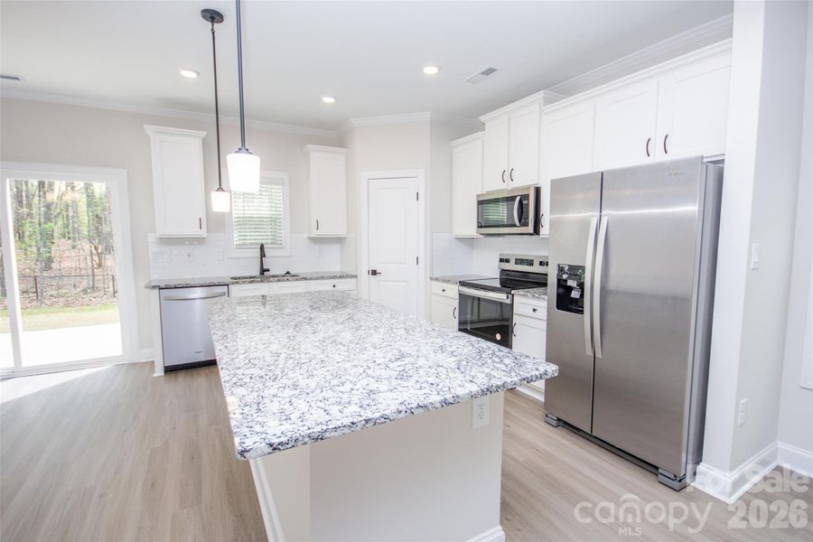 Furnished interior view inside a new home in Colonial Crossing, Troutman (Image 12).