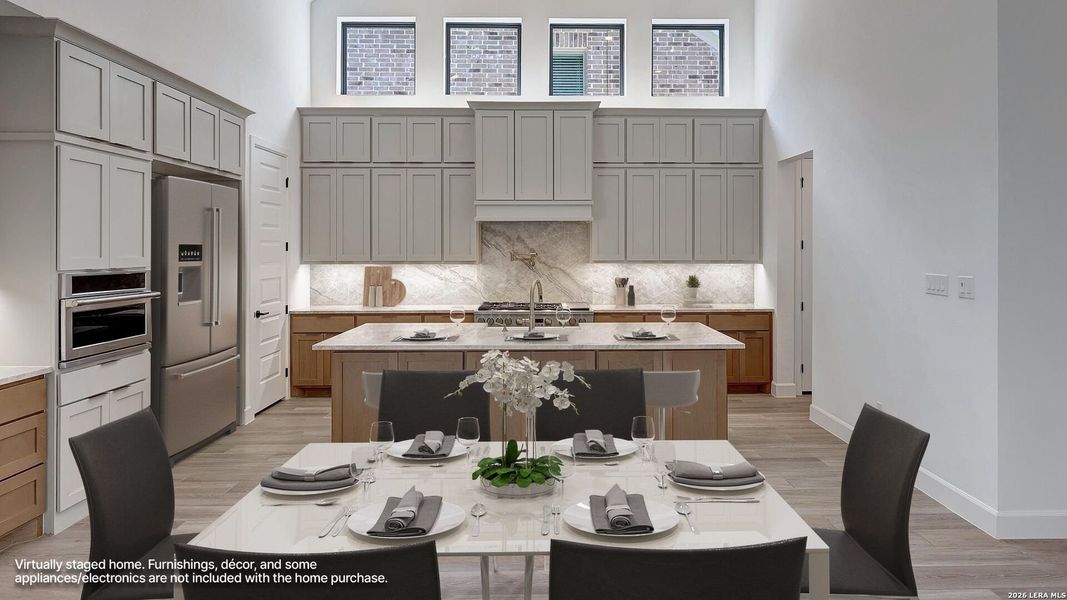 Furnished interior view inside a new home in The Dominion, San Antonio (Image 10).