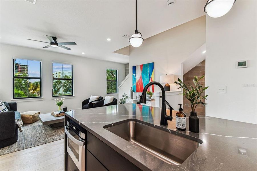 Furnished interior view inside a new home in , Tampa (Image 49).